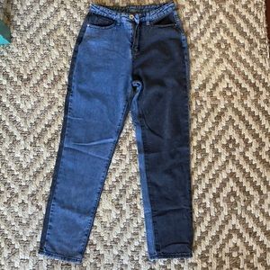 Two toned jeans